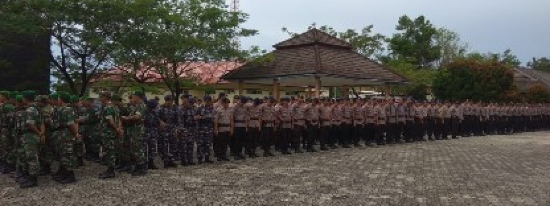 803 Personel Gabungan TNI Polri Siap Amankan Event Internasional MXGP di Pangkalpinang